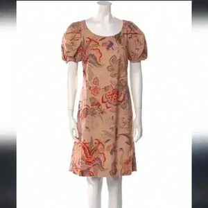 See by chloe floral printed knee length dress size 8